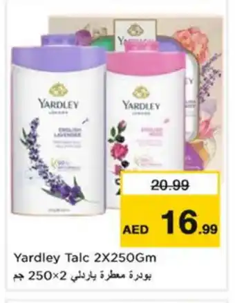 Last Chance YARDLEY Talcum Powder offer