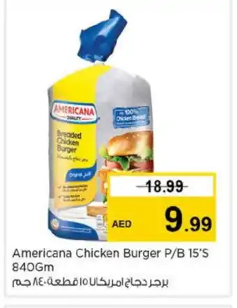 Nesto AMERICANA Chicken Burger offer