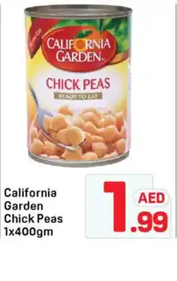 Day To Day California garden chick peas offer