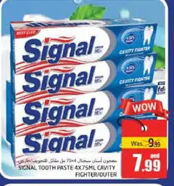 Pasons SIGNAL Toothpaste offer