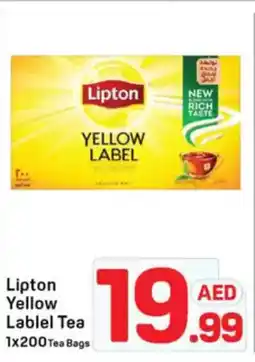 Day To Day Lipton yellow  lablel tea offer