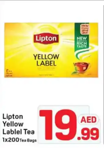 Day To Day Lipton yellow  lablel tea offer