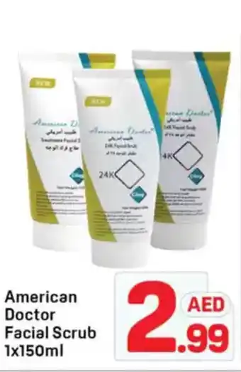 Day To Day American doctor facial scrub offer