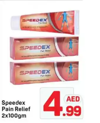 Day To Day Speedex pain relief offer