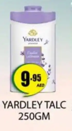 Zain Hypermarket YARDLEY Talcum Powder offer