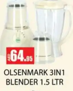 Zain Hypermarket OLSENMARK Mixer / Grinder offer