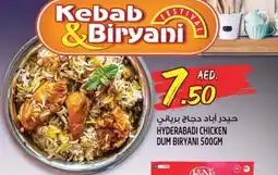 Safari Hypermarket Hyderabadi chicken dum biryani offer