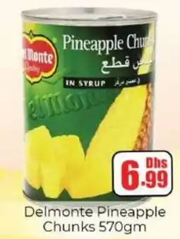 Amber Delmonte pineapple chunks offer