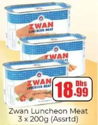 Amber Zwan Luncheon Meat offer