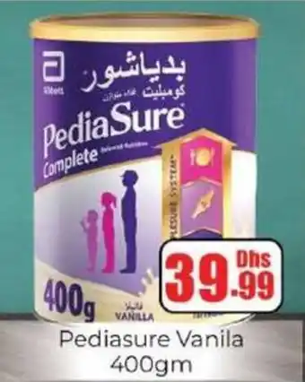 Amber Pediasure Vanila 400g offer