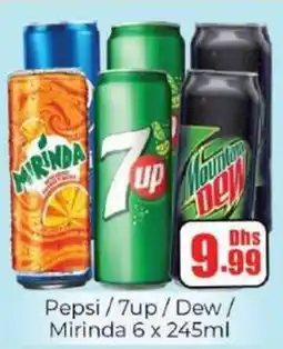 Amber Pepsi / 7up / Dew / Mirinda offer