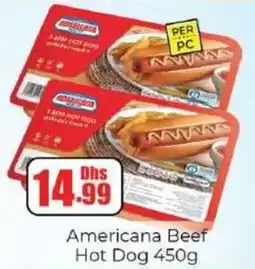 Amber Americana Beef Hot Dog offer