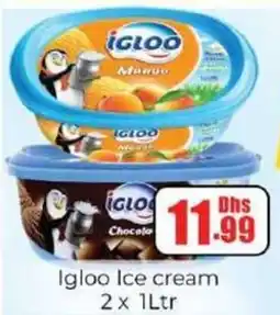 Amber Igloo Ice cream offer