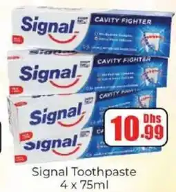 Amber Signal Toothpaste offer