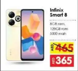 Amber Infinix Smart 8 offer