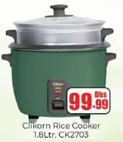 Amber Clikorn Rice Cooker CK2703 offer