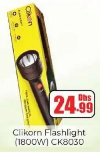 Amber Clikon Flashlight CK8030 offer