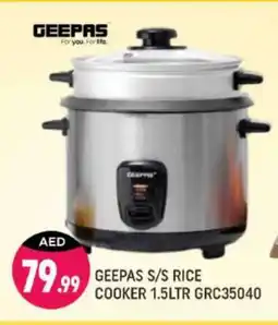 Shaklan GEEPAS Rice Cooker offer