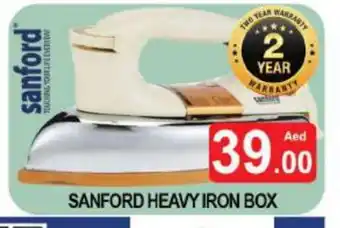 Al Madina SANFORD Ironbox offer