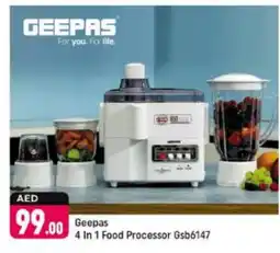 Shaklan GEEPAS Food Processor offer