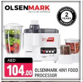 Shaklan OLSENMARK Food Processor offer