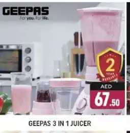 Shaklan GEEPAS Juicer offer