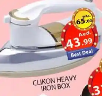 Al Madina CLIKON Ironbox offer