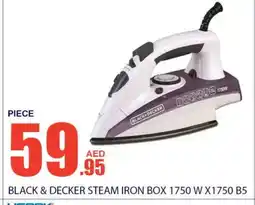 Bismi Wholesale BLACK+DECKER Ironbox offer