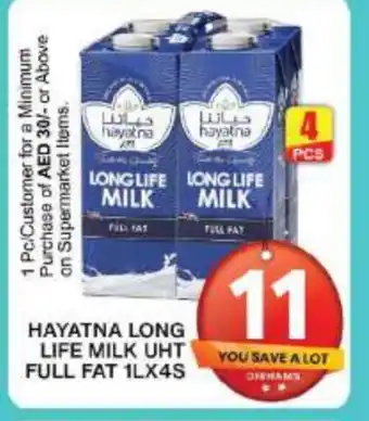 Grand Hyper Market HAYATNA Long Life / UHT Milk offer