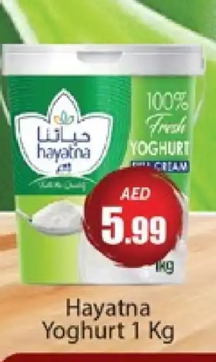 Al Madina HAYATNA Yoghurt offer