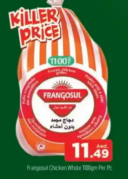 Al Madina FRANGOSUL Frozen Whole Chicken offer