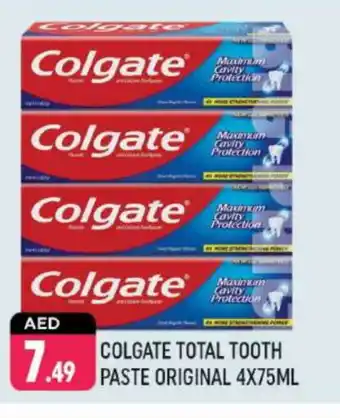 Shaklan COLGATE Toothpaste offer