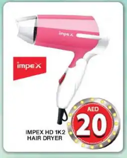 Grand Hyper Market IMPEX Hair Appliances offer