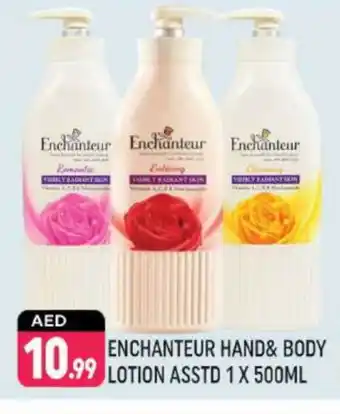 Shaklan Enchanteur Body Lotion & Cream offer