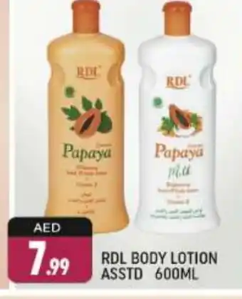 Shaklan RDL Body Lotion & Cream offer