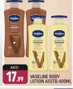 Shaklan VASELINE Body Lotion & Cream offer