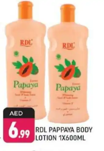 Shaklan RDL Body Lotion & Cream offer