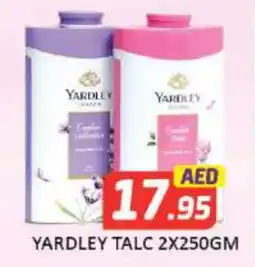 Mango Hypermarket LLC YARDLEY Talcum Powder offer