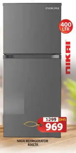 Grand Hyper Market NIKAI Refrigerator offer