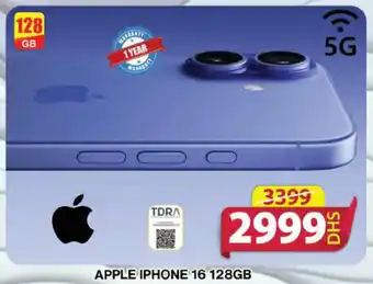 Grand Mall Sharjah Apple iPhone 16 128GB offer