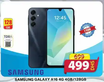 Grand Mall Sharjah Samsung galaxy A16 4G 4GB/128GB offer