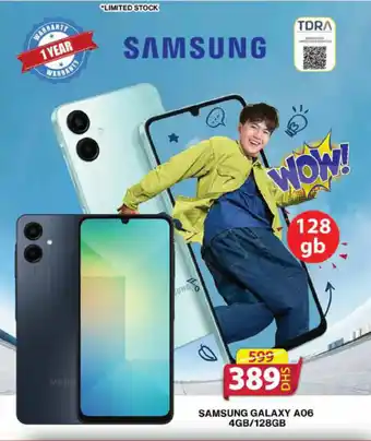 Grand Mall Sharjah Samsung galaxy A06 4GB/128GB offer