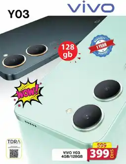 Grand Mall Sharjah Vivo Y03 4GB/128GB offer