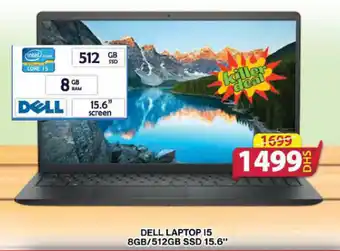 Grand Mall Sharjah Dell laptop 15 8GB/512GB SSD offer