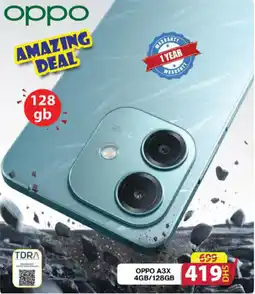 Grand Mall Sharjah Oppo A3X 4GB/128GB offer