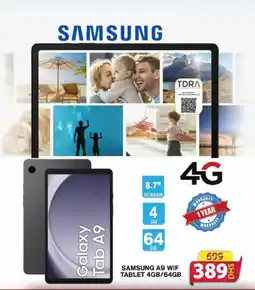 Grand Mall Sharjah Samsung A9 Wif Tablet 4GB/64GB offer