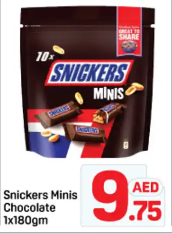 Day To Day Snickers Minis Chocolate offer