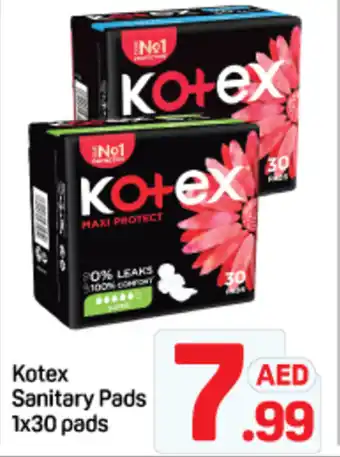 Day To Day Kotex Sanitary Pads offer