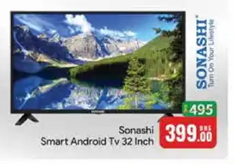 Mango Hypermarket LLC SONASHI Smart TV offer