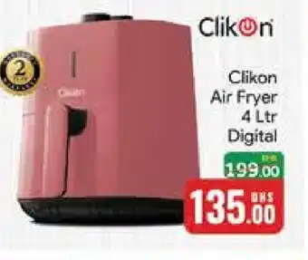 Mango Hypermarket LLC CLIKON Air Fryer offer